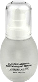 Glycolic Acid Peel Gel in a Clear Bottle, Showcasing Its Smooth Texture and Vibrant Label, Ideal for Skincare Treatments.
